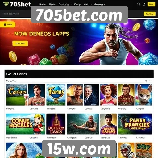 Análise das opções de jogos disponíveis no 705bet