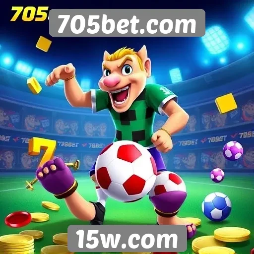 Variedade de jogos disponíveis em 705bet